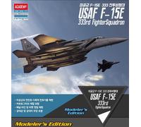 USAF F-15E 33rd Fighter Squadron Plastic Kit 1:72 Model ACADEMY