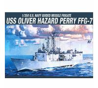 Academy USS Oliver Hazard Perry FFG-7 scala 1/350 kit modellino in plastica |...