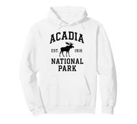 Acadia National Park EST. 1916 Felpa con Cappuccio