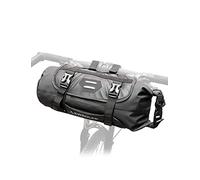 ACAGALA Borsa da Manubrio per Bicicletta, Impermeabile, con capacità Regolabile, per Tubo Anteriore della Bicicletta, con Zaino Asciutto Staccabile (3-7L)