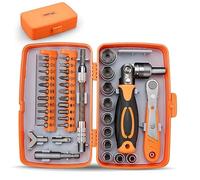 ACAGALA Set di cacciaviti a cricchetto multifunzione 38 in 1, pratica moto, bicicletta, bagno, aria condizionata, riparazioni auto, kit di attrezzi per la manutenzione, per la casa