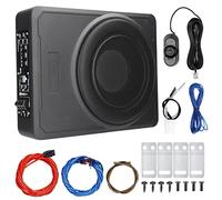 ACAGALA Subwoofer per auto da 10 pollici 600 W Amplificatori di potenza sotto il sedile per bassi puri ad alta potenza Altoparlante 12 V per camion camper RV