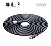 ACAGET 10M Cavo USB Type-C Extra Lungo per Mi Camera 2K Magnetic Mount Nero | Cavi di Prolunga di Alimentazione Telecamere di Sicurezza Cavo USB Tipo C per Mi Wireless OutdoorSecurity Camera 1080p 32.8FT
