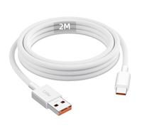 ACAGET 120W 6A Cavo USB C Nylon 2M per Xiaomi 17 17T 15T 14T 13T 12T Pro 5G