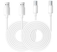 ACAGET 2 Pezzi Cavo USB Type-C 2M Connettore 10mm per Blackview BV7100 | Cavo USB C Carica Rapida e Trasmissione per Blackview BL8800 Pro BV7200 BV9200 BV8800 BV5200 BL6000 Pro BL5000 Rugged phones