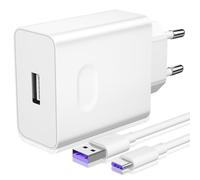 ACAGET 40W Caricabatterie per Super-Charge per HONOR 400 Lite Magic 6 Lite | Cavo di ricarica 1M USB C Adattatore di alimentazione per HONOR Magic 6 5 4 3 Lite Pro per HONOR 90 80 Lite 200 Lite X8a X8b