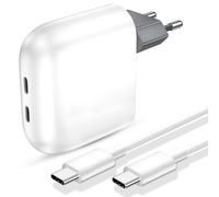 ACAGET 67W Caricatore Dual Port per Google Pixel 9a 10a con Cavo USB C 1M | Caricabatteria USB-C rapido Adattatore con Cavo per Google Pixel 11 10 9 Pro XL Fold 8Pro 7Pro 8a 7a 6a 6Pro 5 5a 4a 4XL 3XL
