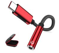 ACAGET Adattatore USB C Jack 3.5mm per Samsung Galaxy S26 Ultra A16 A17 A57 | Adattatore USB C per Cuffie USB C Adattatore Chip DAC Audio da USB C a jack 3,5mm per iPhone 17 16e 15 Pro Max Pixel 10 9a 8