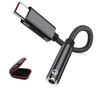 ACAGET Adattatore USB C Jack 3.5mm per Samsung Galaxy S26 Ultra A17 A37 A57 | Adattatore USB C per Cuffie USB C Adattatore Chip DAC Audio da USB C a jack 3,5mm per iPhone Air 17 16 15Pro Max Pixel 10 9a