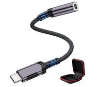 ACAGET Adattatore USB C Jack 3.5mm per Samsung S26Ultra A16 A17 A37 A57 A26 | Adattatore USB C per Cuffie USB C Adattatore Chip DAC Audio da USB C a jack 3,5mm per iPhone 17 Air 16e 15 Pro Max Pixel10 9a