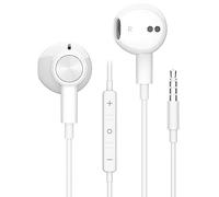 ACAGET Auricolari 3,5MM per Samsung Galaxy A25 A15 A14 A23 A52S A06 Auricolari In Ear con Filo per Redmi A3 14C Note 14 13 12 Pro+11 11S Cuffie Sport in-Ear Stereo con Microfono Controllo del Volume