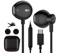 ACAGET Cuffie USB C HiFi Stereo per Samsung Galaxy A16 A26 A17 S26 S25 A56 | Cuffie In Ear con Filo per Pixel 10 9a Auricolari con Microfono e Controllo Volume per iPhone 17 16e 15 Pro per OnePlus 15 13