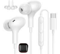ACAGET In-Ear Auricolari USB C Magnetico per Samsung Galaxy S26 A16 A17 A56 | Cuffie USB C con Filo per Redmi Note 15 Pro+ per iPhone 17 16 15 Pro Max Pixel 10 9a per OnePlus 15R per HONOR 400 200 Lite