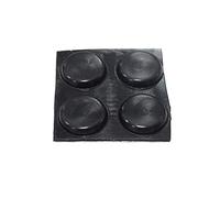Acahhotxx Piedini di raffreddamento per computer portatili, 4 pezzi, supporto in gomma con supporto a ventosa per riduzione del calore, supporti universali per tablet
