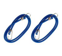 ACAN Tradineur - Confezione da 2 polpi intrecciati elastici con gancio in plastica, lunghezza 120 cm, corda elastica multiuso, realizzato in PVC, Ø 10 x 120 cm, colore casuale