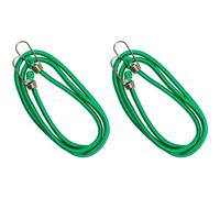 ACAN Tradineur - Confezione da 2 polpi intrecciati elastici con gancio in plastica, lunghezza 150 cm, corda elastica multiuso, realizzato in PVC, Ø 10 x 150 cm, colore casuale