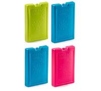 Acan Tradineur - Confezione da 4 Accumulatori a Freddo N. 8-1000 G - Realizzato in Plastica - Ideale per mantenere la temperatura nel tuo frigorifero portatile - 22 x 14,5 x 3,5 cm - Colore casuale