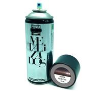 Acan Tradineur - Flacone spray per vernice, prodotto in Spagna, ideale per qualsiasi superficie, legno, metallo, cartone, pietra o ceramica, capacità 400 ml, marrone metallizzato