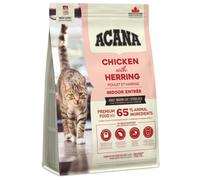 Acana Cat Adult Indoor Entree Pollo e aringa - 1,8 Kg - 1° ORDINE? scegli lo sconto BZR5 / BZR20 + 200 punti fedeltà