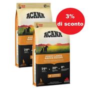 Acana Heritage Puppy Large Breed 2x11,4kg - 3% di sconto in un set
