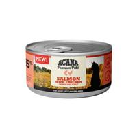 Acana Premium Patè Cat Adult Recipe Grain Free 85 g - Salmone e pollo - 1° ORDINE? scegli lo sconto BZR5 / BZR20 + 200 punti fedeltà