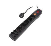 ACAR P7 1.5M BLACK Presa elettrica: presa di sicurezza: 7 230VAC 10A nero HS