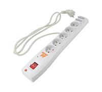 ACAR P7 1.5M GREY Presa elettrica: Prese di sicurezza: 7 230VAC 10A grigio HS...