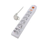 ACAR P7 5M GREY Presa elettrica: Prese di sicurezza: 7 230VAC 10A grigio HSK ...