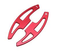 AcarKing Paddle Del Cambio Auto Compatibile Con BMW Per E71 X6 M 2009 2010 2011 2012 2013 2014 Volante Paddle Extender Shifter Shift Gear Paddle Extension(Red)