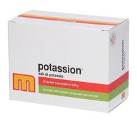 Acarpia Farmaceutici Potassion - Granulato effervescente per la carenza di potassio, 20 bustine
