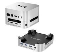 ACASIS 40 Gbps Mac mini M4 Dock & Stand with Dual-Bay NVMe SSD Enclosure, Aluminum DP Hub for Mac mini M4 and M4 Pro 2024, 4K60Hz DP, 3X10G USB A, PD 30W, SD/TF 4.0, supporto Dual SSD B+M M-Key