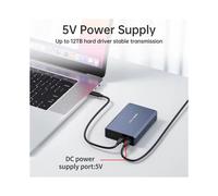 ACASIS Box Esterno A 2 Alloggiamenti per HDD - Docking Station USB 3.0 per Due Dischi Rigidi da 2,5", Supporto /JBOD e Installazione