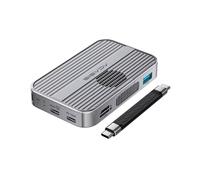 Acasis Box Esterno Magnetico per SSD M.2 NVMe, Docking Station USB C da 10 Gbps con Ventola di Raffreddamento, Compatibile con , 4K60Hz, /TF PD,