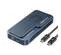 ACASIS Case SSD M.2 NVMe da 80 Gbps, compatibile con Thunderbolt5/USB4 V2.0, retrocompatibile con Thunderbolt4/3/USB4 V1.0, USB3.2/3.1/3.0 con ventola di raffreddamento