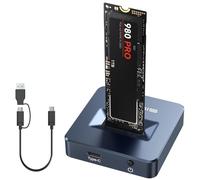 ACASIS typec USB 10G a NVME e NGFF Docking Station per M2 SSD e NGFF, supporta dischi rigidi fino a 8 TB con funzione di spegnimento automatico (AC-M04B)