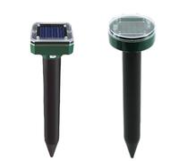 ACAT Drive Dispositivo - Data Di Controllo Degli Animali | CAT REPELLER | Deterrente Ad Ultrasuoni ABS A Propulsione Solare, Tiene I Gatti Lontano Da Giardini, Cortili E Aree All'aperto, Design Sicuro