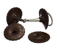 Acavallo Bit Guards Brown, Protezioni per Punte, Colore: Marrone Unisex-Adulto, Taglia Unica