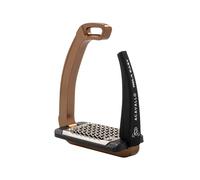 ACAVALLO Staffe Rel-X EASY BRONZO apertura in silicone