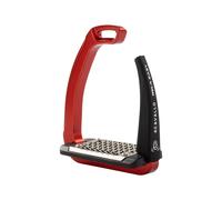 ACAVALLO Staffe Rel-X EASY ROSSO apertura in silicone