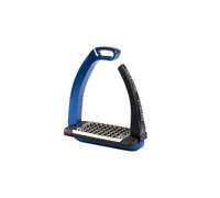 ACAVALLO Staffe Rel-X EASY SKY Junior BLU apertura in silicone BAMBINI