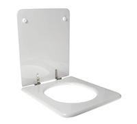 Copriwater Dolomite EBLA BIANCO Cerniera Oro-Sedile-Asse Wc