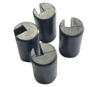 ACC Parts Set di 4 boccole per cerniere del cofano, compatibili con Land Rover Serie 3 e Defender 1983-2006 e Puma, confezione da 4, OEM 346849