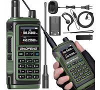 Acc. stazione radio portatile portatile led lcd pmr vhf e uhf 1800mah + cornetta