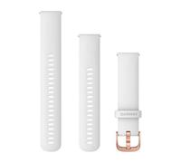 Garmin Quick Release 20 Mm Silicone Strap Bianco White / Rose Gold