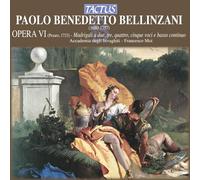 Musica D'amore Op. VI - Paolo Benedetto Bellinzani (Audio Cd)