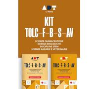 Accademia dei Test – TOLC-F-B-S-AV Kit di preparazione – Con simulazioni online – Ed. 2025 F