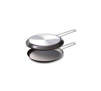 Accademia Mugnano Fornetto Girafrittata 18 cm Antiaderente Doppio Fondo 2 Grill
