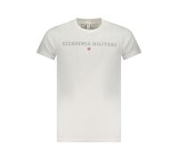 Accademia Militare Bianco Cotton Men T-Shirt - S