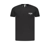 Accademia Militare Black Cotton Men's T-Shirt - L