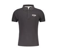 Accademia Militare Black Cotton Polo Shirt - L